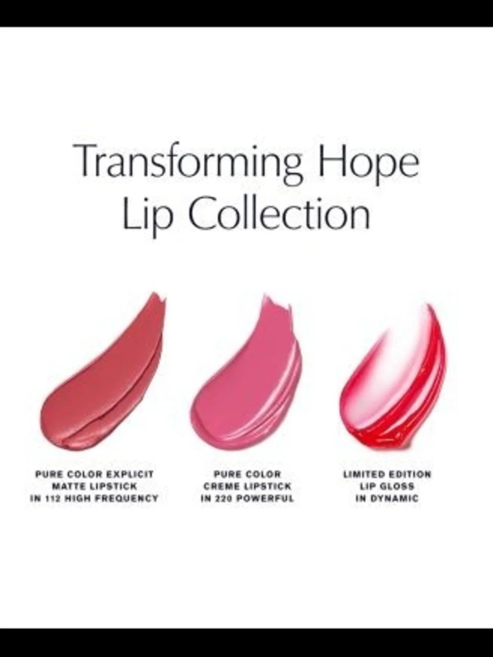 Estée Lauder Transforming Hope Lip Set AND 3 Lancôme products